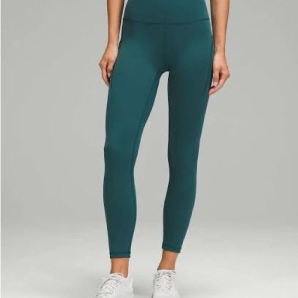 lululemon athletica Align high rise pant with pocket 25” storm teal